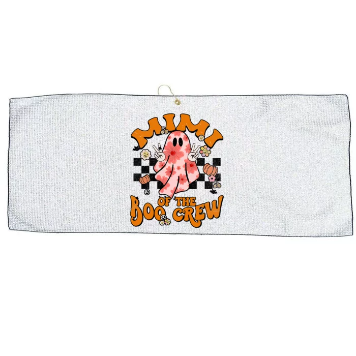 Mimi Boo Crew Groovy Matching Family Halloween Costume Large Microfiber Waffle Golf Towel