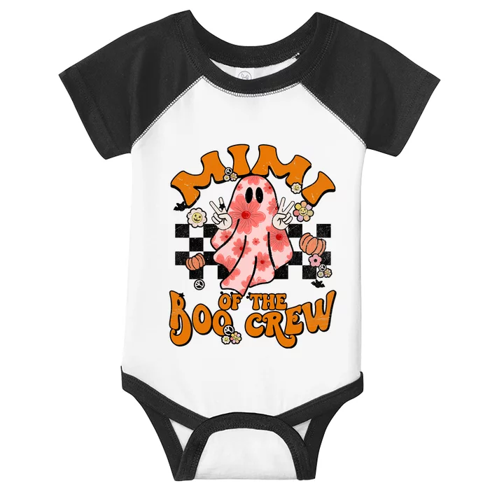 Mimi Boo Crew Groovy Matching Family Halloween Costume Infant Baby Jersey Bodysuit