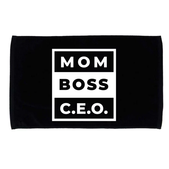 Mom Boss CEO Microfiber Hand Towel