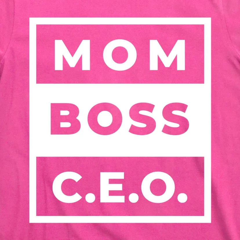 Mom Boss CEO T-Shirt