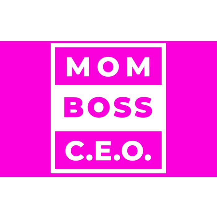 Mom Boss CEO Bumper Sticker