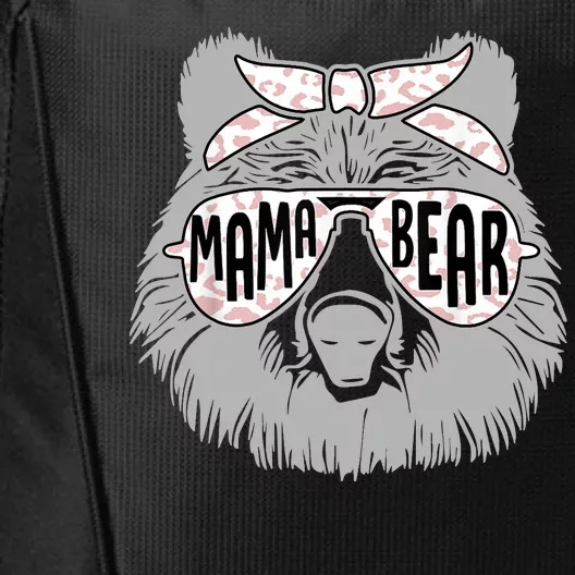 Mama Bear Cute Gift Mom City Backpack