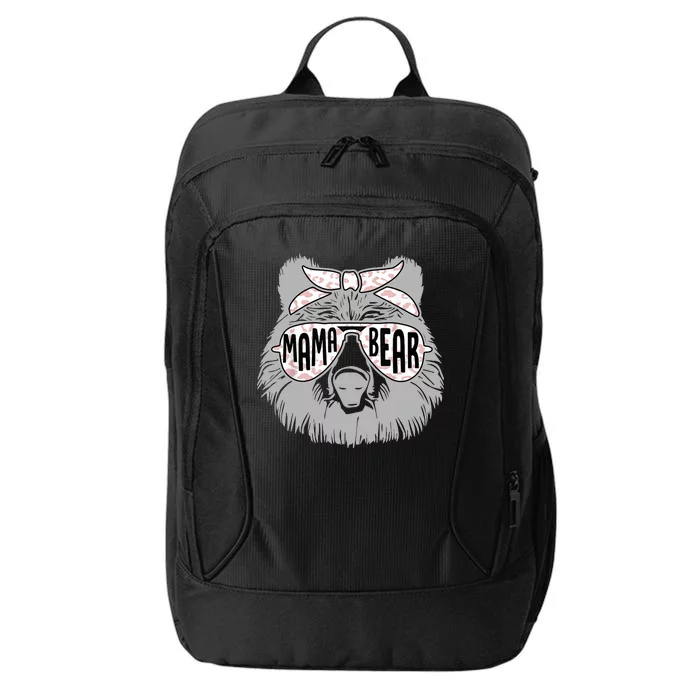 Mama Bear Cute Gift Mom City Backpack