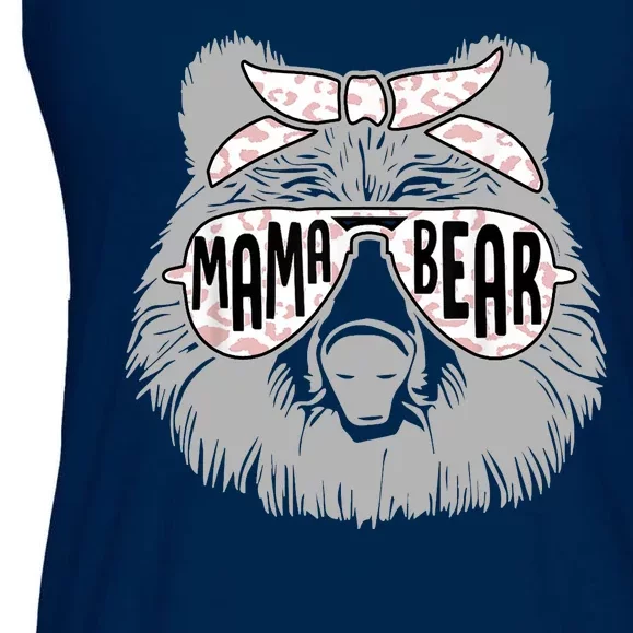 Mama Bear Cute Gift Mom Ladies Essential Flowy Tank