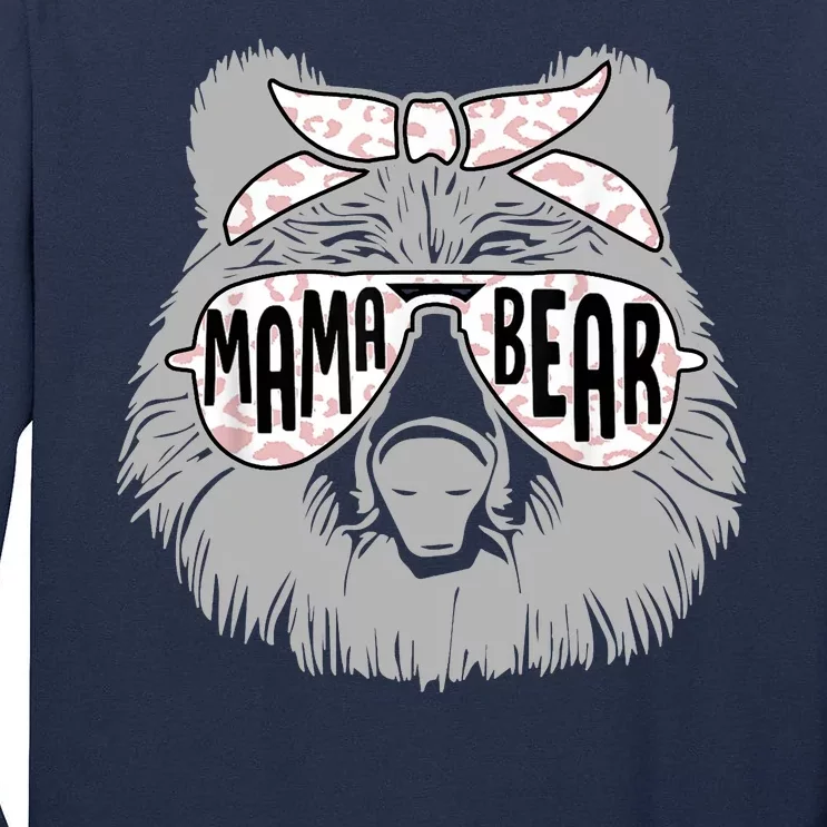 Mama Bear Cute Gift Mom Tall Long Sleeve T-Shirt