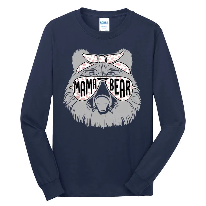 Mama Bear Cute Gift Mom Tall Long Sleeve T-Shirt