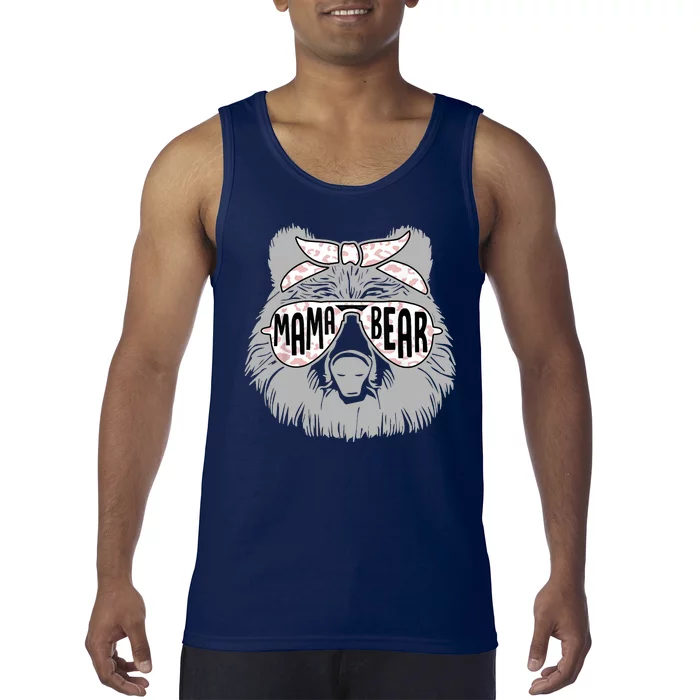 Mama Bear Cute Gift Mom Tank Top