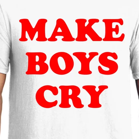 Make Boys Cry Funny Humor Pajama Set