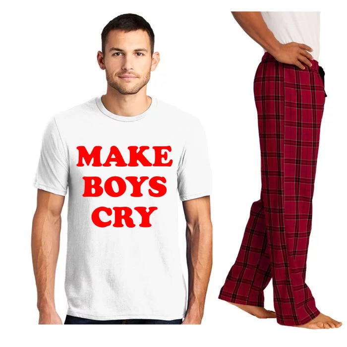 Make Boys Cry Funny Humor Pajama Set