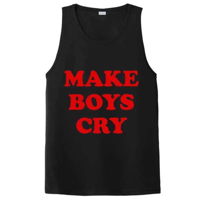 Make B.O.Y.S Cry Performance Tank