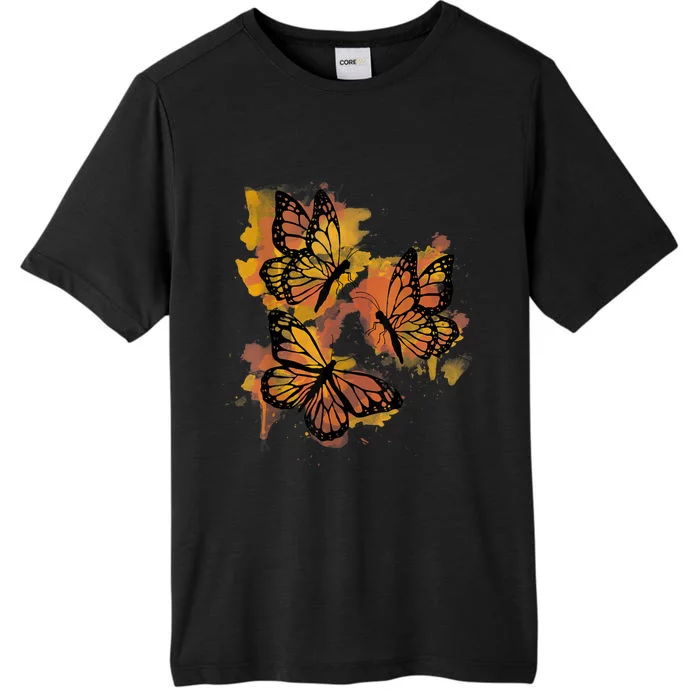 Monarch Butterfly Colourful Butterfly ChromaSoft Performance T-Shirt