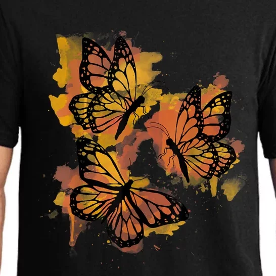 Monarch Butterfly Colourful Butterfly Pajama Set