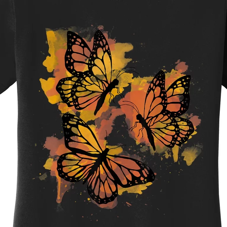 Monarch Butterfly Colourful Butterfly Women's T-Shirt