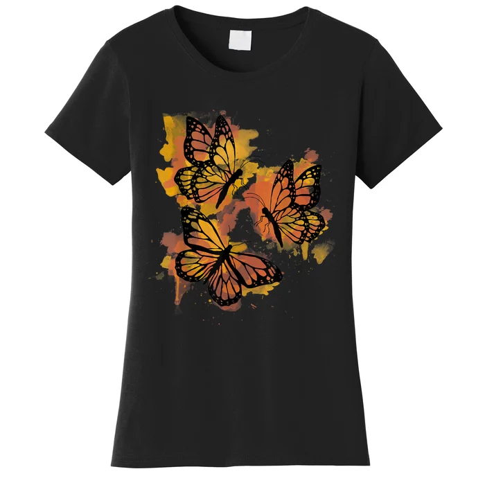 Monarch Butterfly Colourful Butterfly Women's T-Shirt