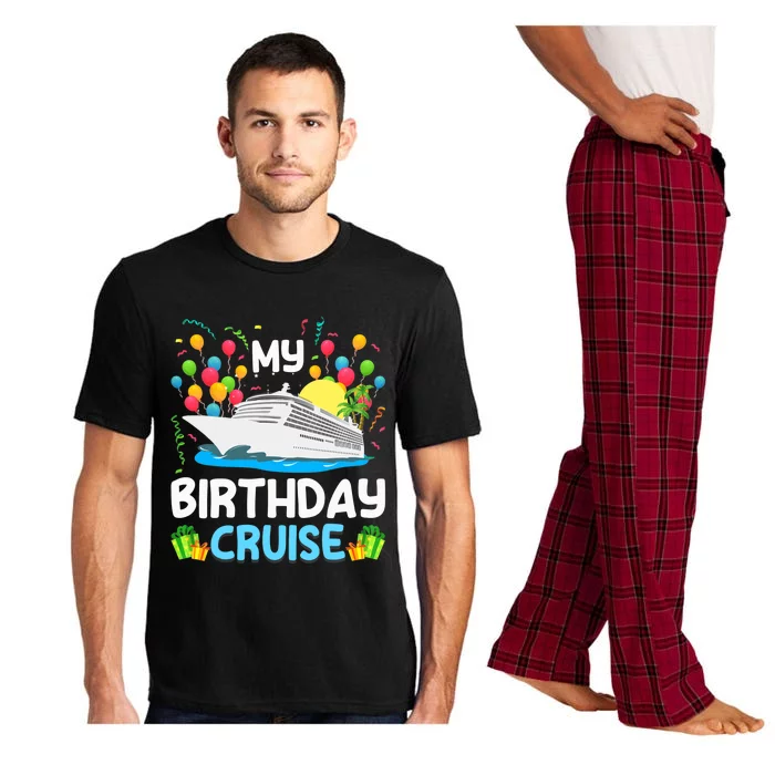 My Birthday Cruise Ship Vacation Party Cruising Pajama Set