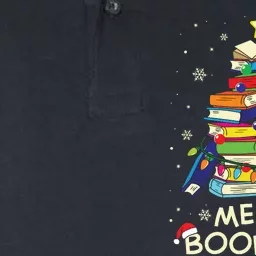 Merry Bookmas Christmas Library Tree Shirts Reading Librarian Softstyle Adult Sport Polo