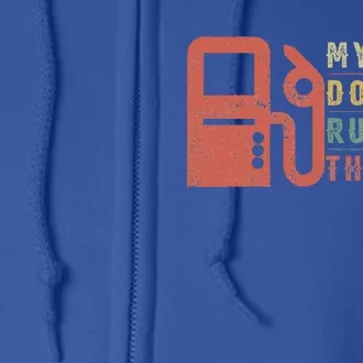 My Boat Doesnt Run On Thanks Boating Gifts For Boat Owners Full Zip Hoodie