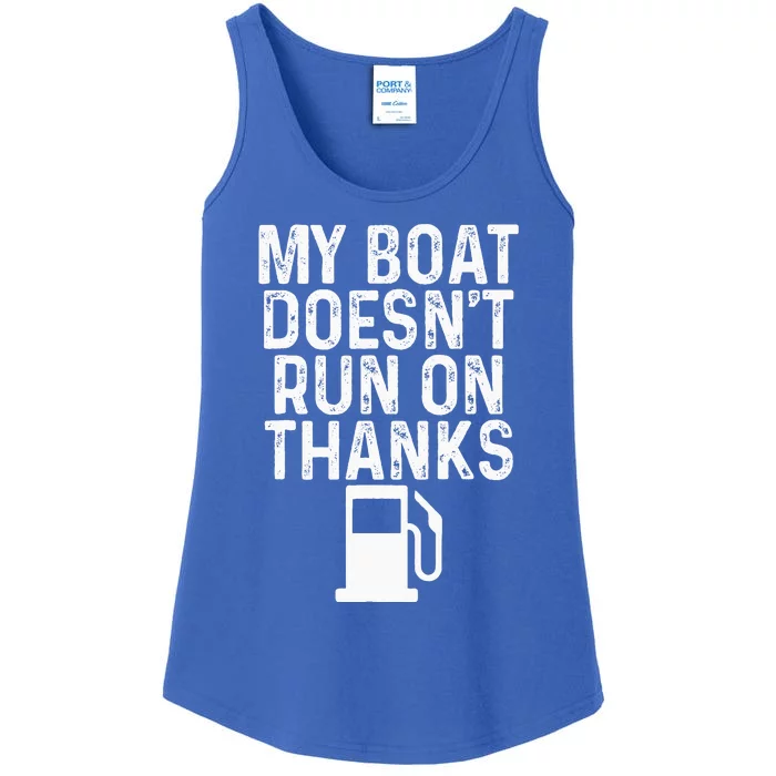 My Boat Doesnt Run On Thanks Boating Ladies Essential Tank