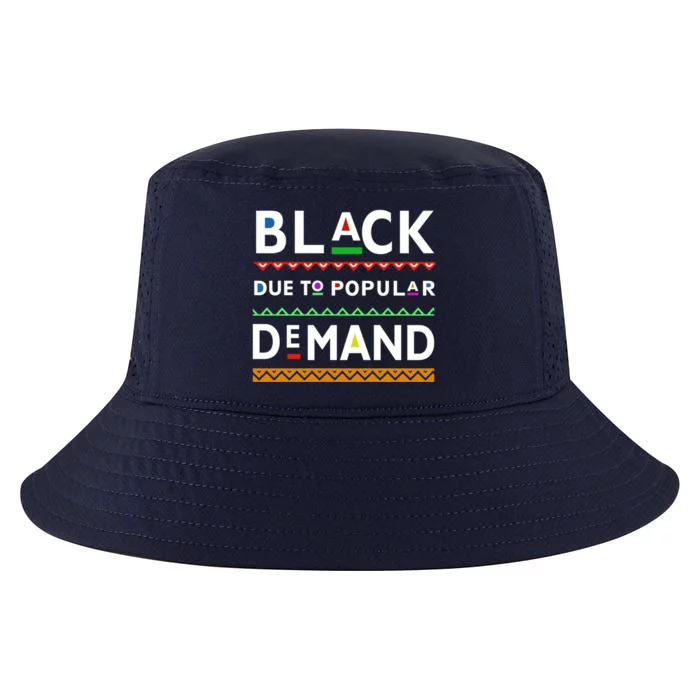 Melanin Black Due To Popular Ded Afrocentric Great Gift Cool Comfort Performance Bucket Hat