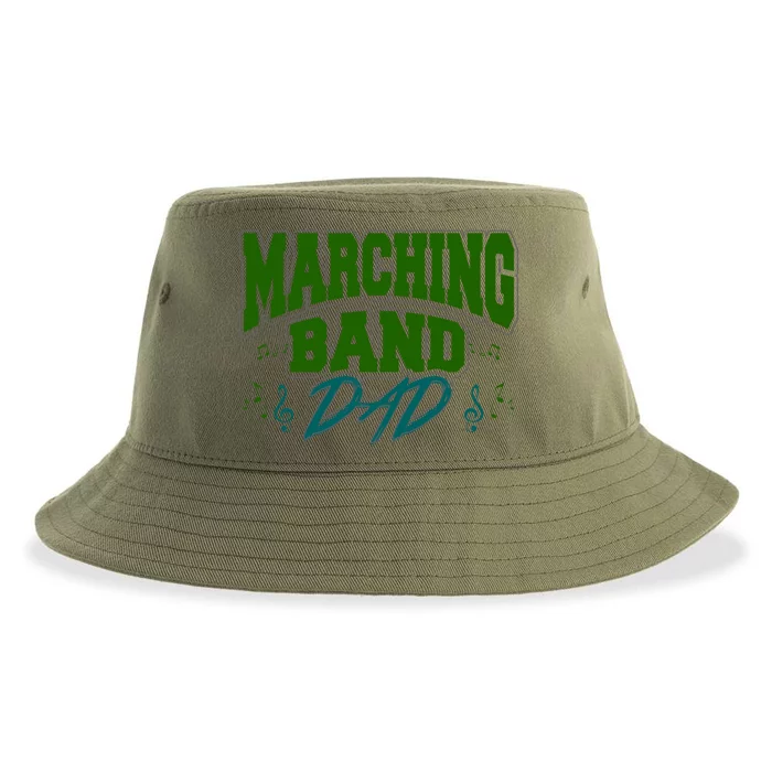 Marching Band Dad Gift For Marching Band Dad Gift Sustainable Bucket Hat