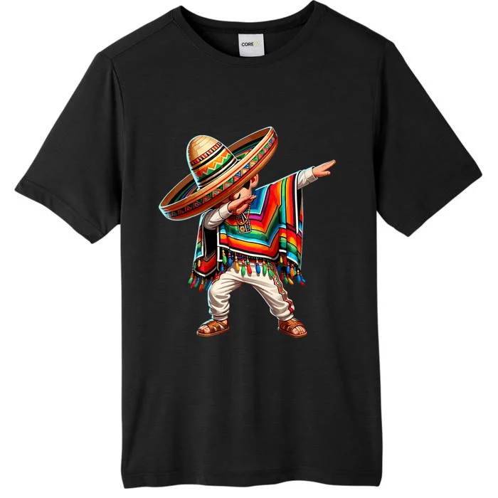 Mexican Boy Dabbing Poncho Cinco De Mayo T ChromaSoft Performance T-Shirt