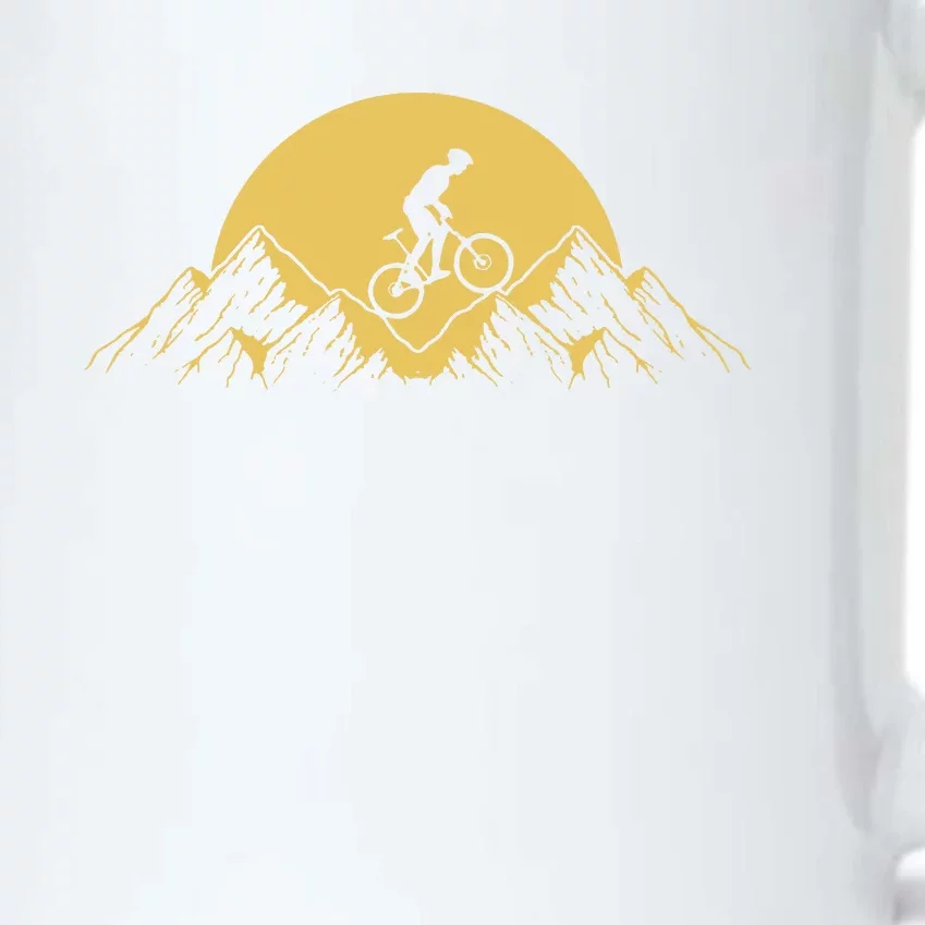 Mountain Bike Downhill Black Color Changing Mug