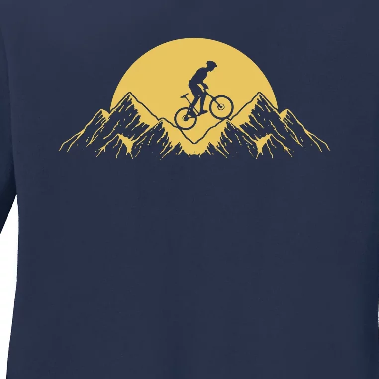 Mountain Bike Downhill Ladies Long Sleeve Shirt