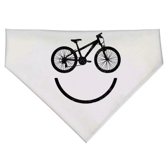 Mountain Bike Downhill Biking Mtb Funny Biker Gift Funny Gift USA-Made Doggie Bandana