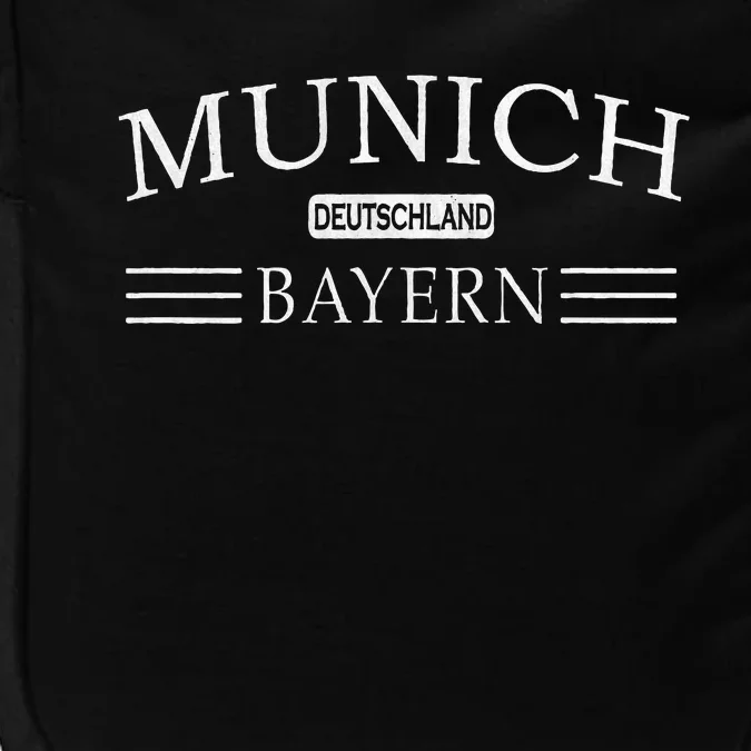 Munich Bayern Deutschland Bavaria Germany Impact Tech Backpack