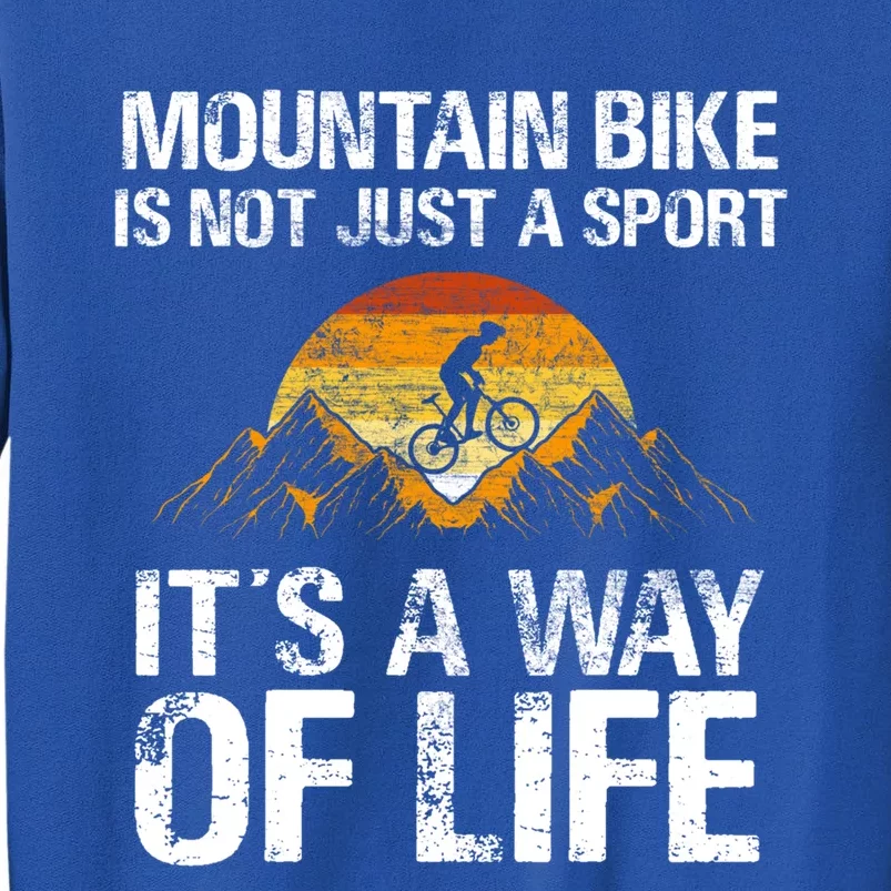 Mountain Bike Downhill Gift Mountain Biking Mtb Gift Sweatshirt