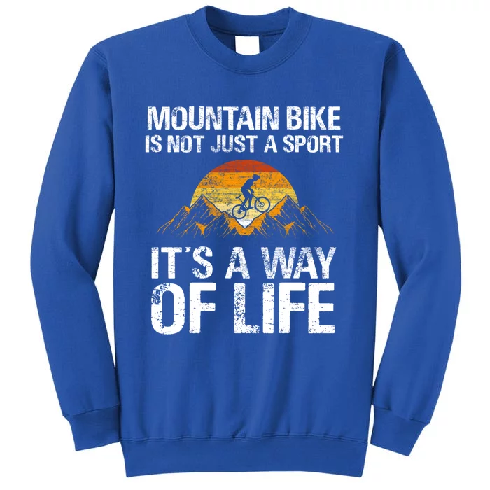 Mountain Bike Downhill Gift Mountain Biking Mtb Gift Sweatshirt