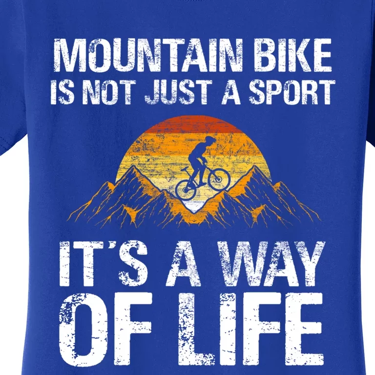 Mountain Bike Downhill Gift Mountain Biking Mtb Gift Women's T-Shirt