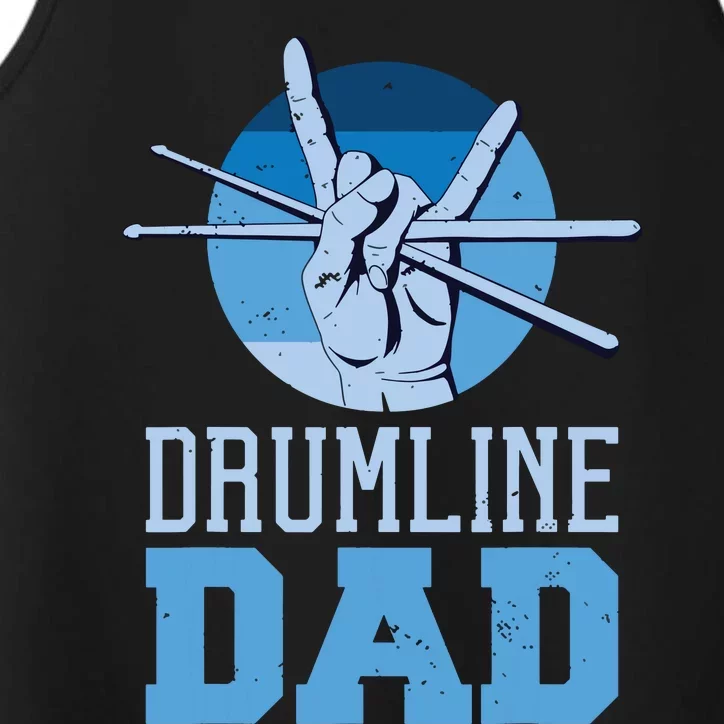 Marching Band Drum Major Drumline Dad Performance Tank