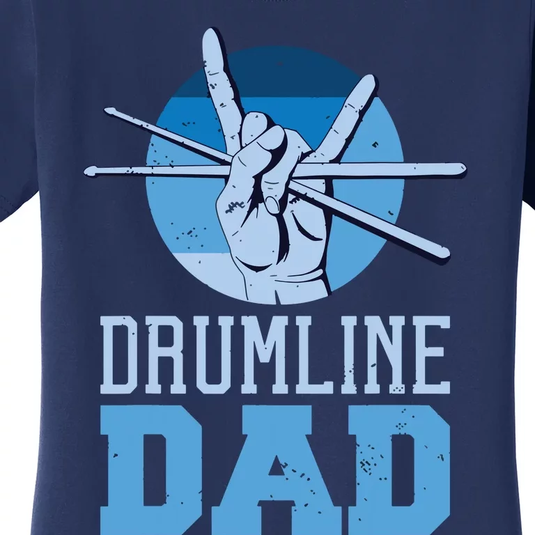 Marching Band Drum Major Drumline Dad Women's T-Shirt