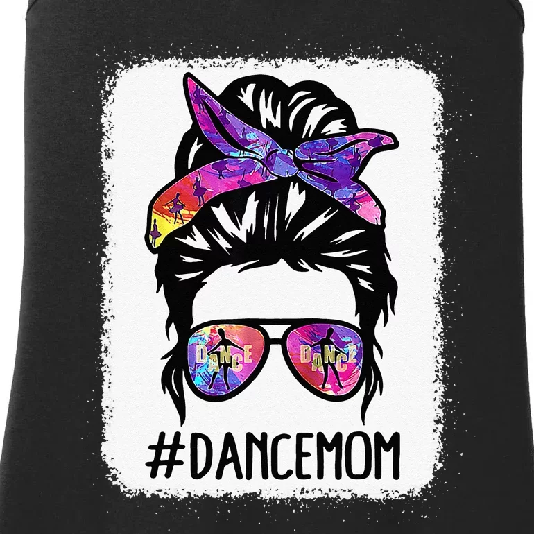 Messy Bun Dance Mom Life Ballet Dancing Mothers Day Ladies Essential Tank