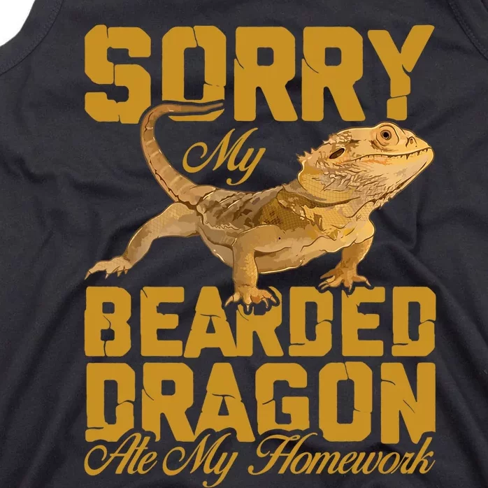 My Bearded Dragon Ate My Homework Bearded Dragon Tank Top