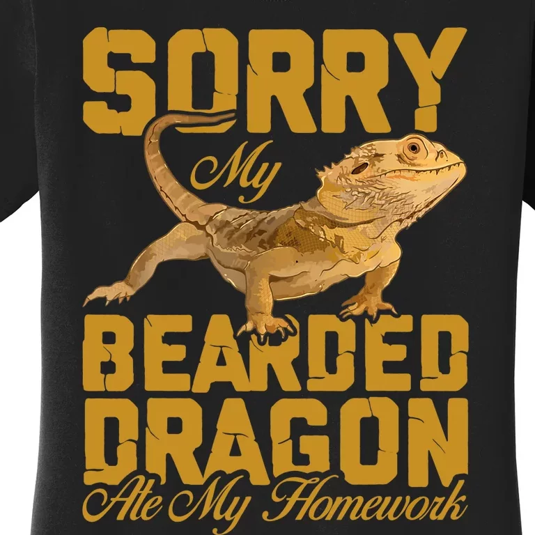 My Bearded Dragon Ate My Homework Bearded Dragon Women's T-Shirt