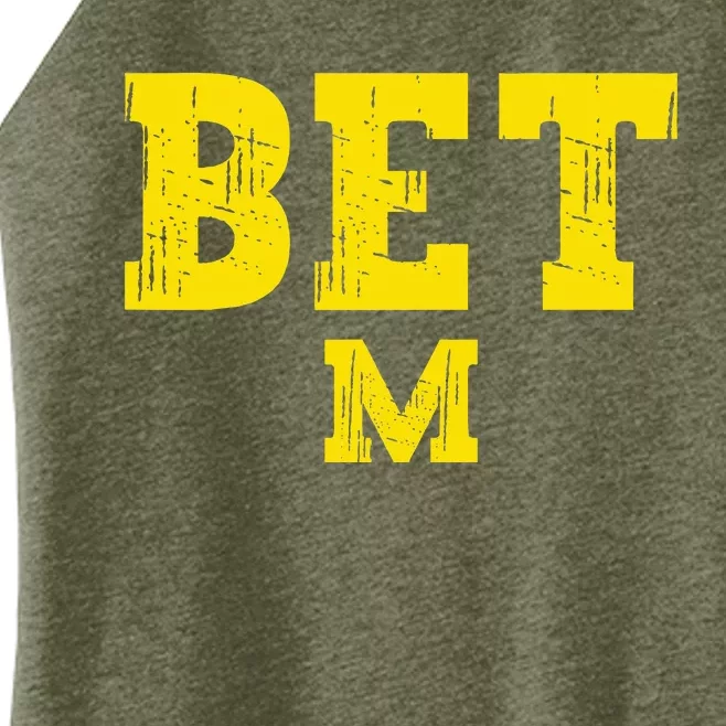 Michigan Bet Design Michigan Women’s Perfect Tri Rocker Tank