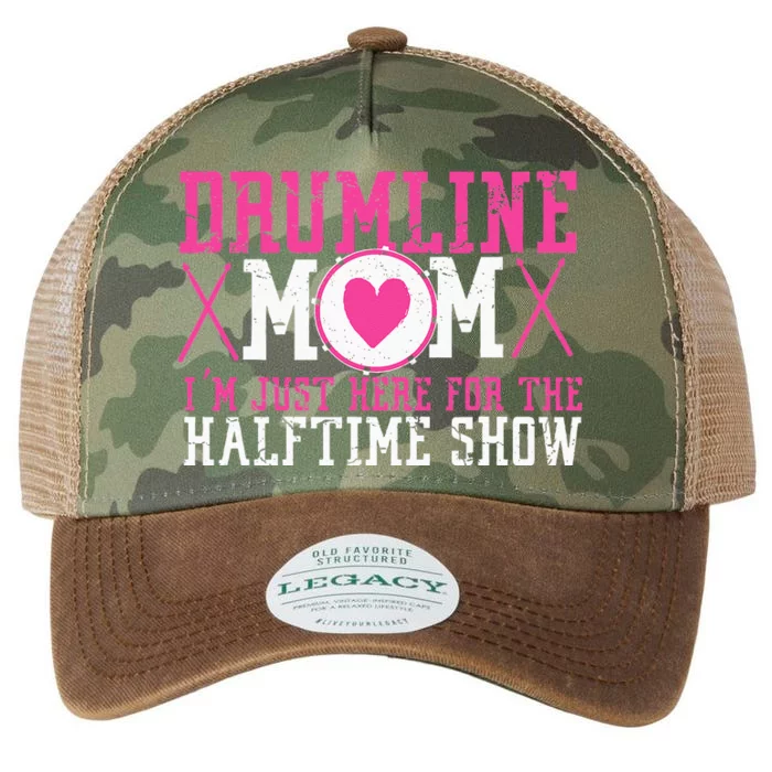 Marching Band Drum Corps Drumline Mom Here For Halftime Show Legacy Tie Dye Trucker Hat