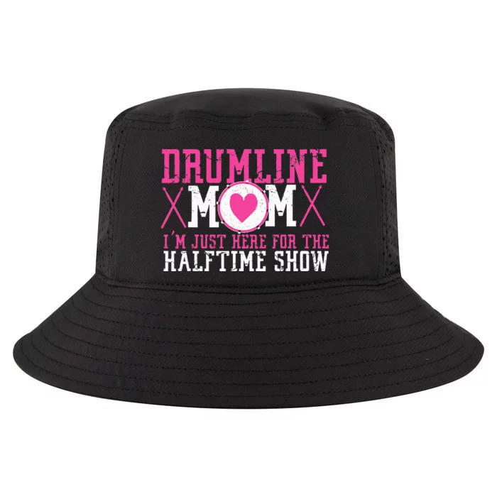 Marching Band Drum Corps Drumline Mom Here For Halftime Show Cool Comfort Performance Bucket Hat