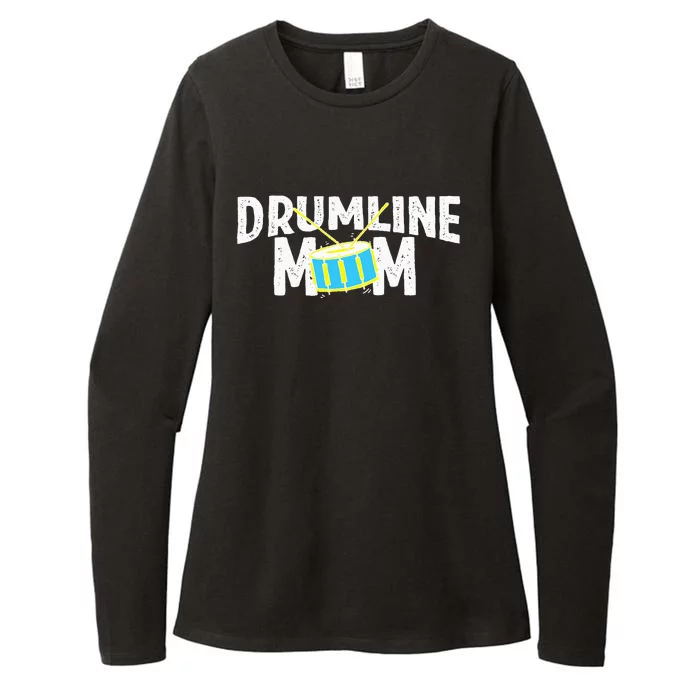 Marching Band Drums Drumline Mom Womens CVC Long Sleeve Shirt