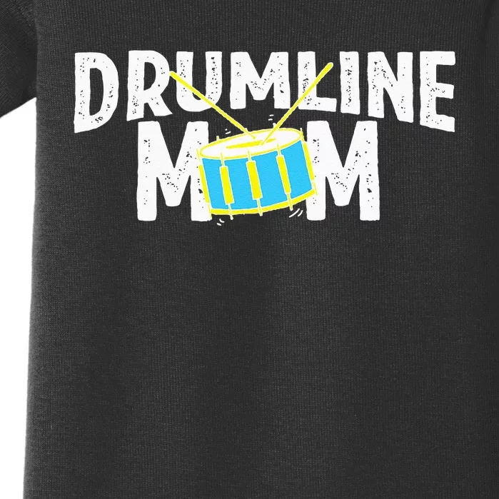 Marching Band Drums Drumline Mom Baby Bodysuit