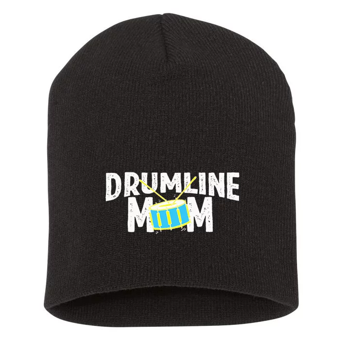 Marching Band Drums Drumline Mom Short Acrylic Beanie