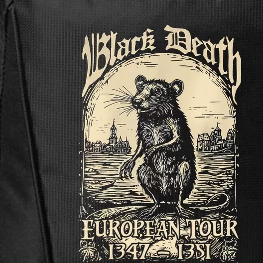 Mouse Black Death European 1347 1351 City Backpack