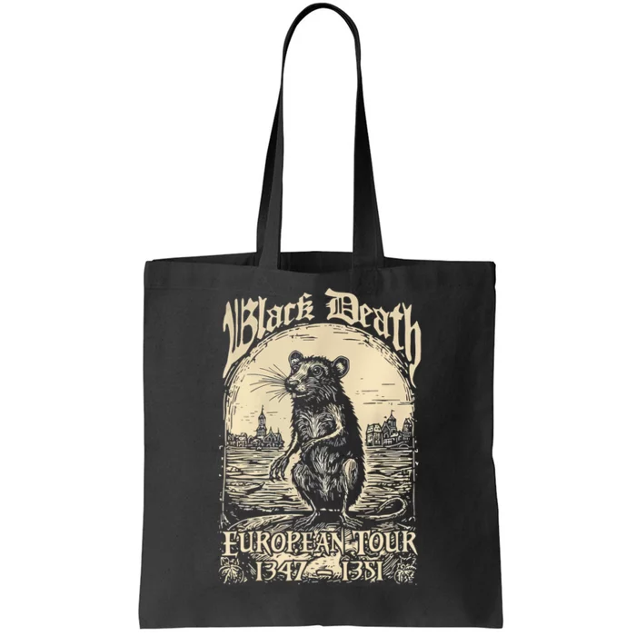 Mouse Black Death European 1347 1351 Tote Bag