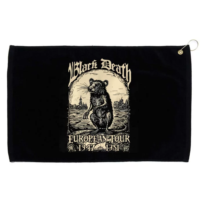 Mouse Black Death European 1347 1351 Grommeted Golf Towel