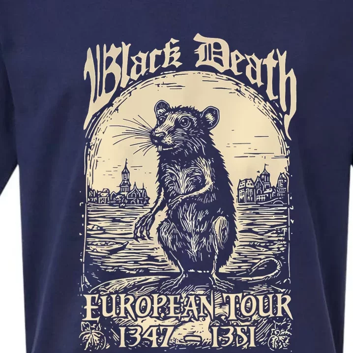 Mouse Black Death European 1347 1351 Sueded Cloud Jersey T-Shirt