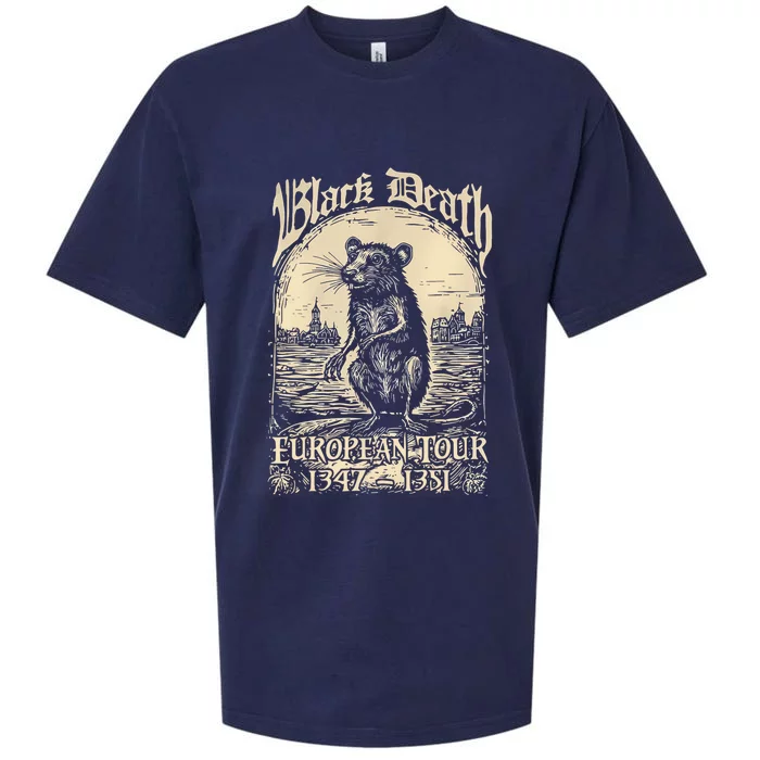 Mouse Black Death European 1347 1351 Sueded Cloud Jersey T-Shirt