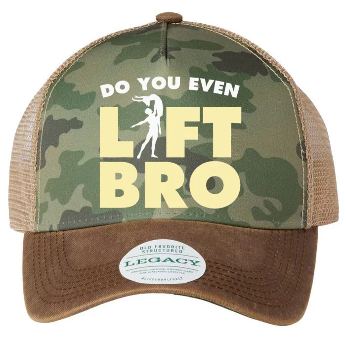 Male Ballet Do You Even Lift Bro Funny Dancing Legacy Tie Dye Trucker Hat