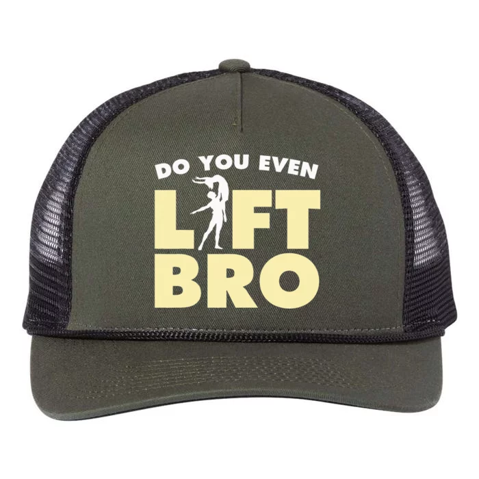 Male Ballet Do You Even Lift Bro Funny Dancing Retro Rope Trucker Hat Cap